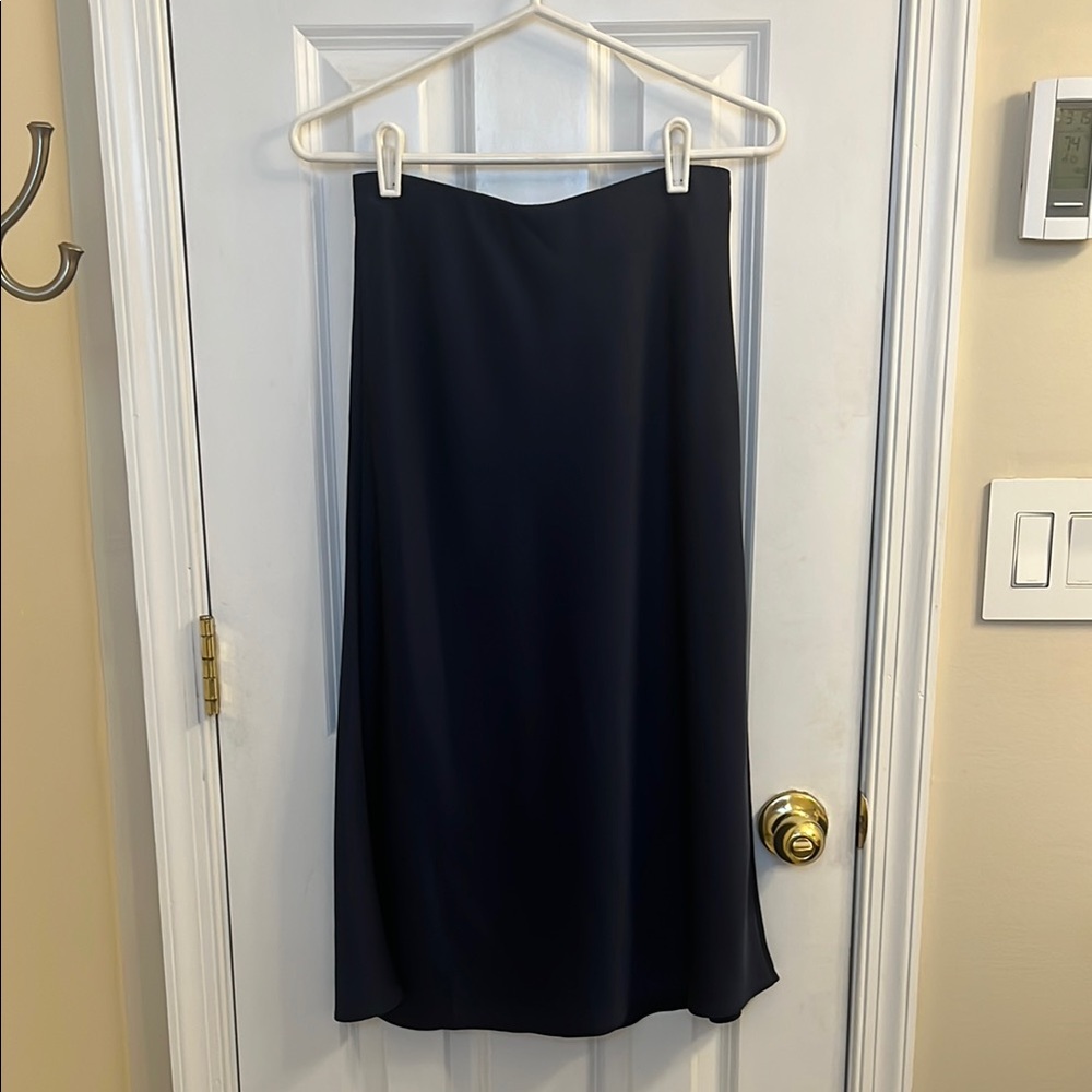 J. Crew Navy Slip Skirt
